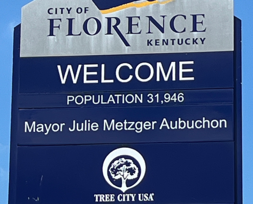 City of Florence sign