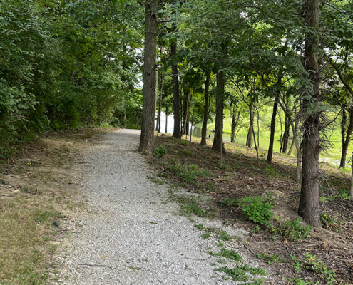 Gravel path at Magnolia_Tara Lake